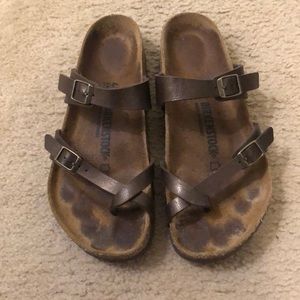 Bronze mayari Birkenstocks